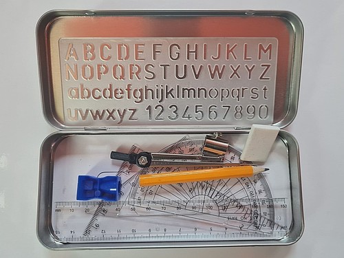 Piece maths set - piece, geometry