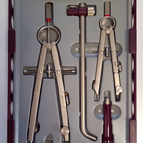 Vintage rotring compass set - vintage,