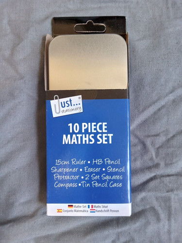 Piece maths set stencil - 10,