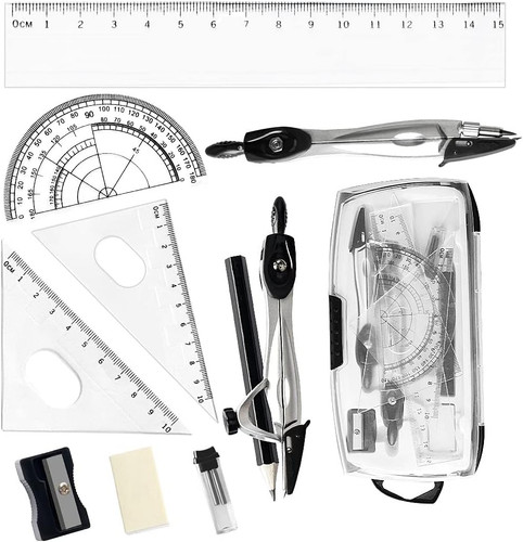 Pcs maths set geometry - 10,