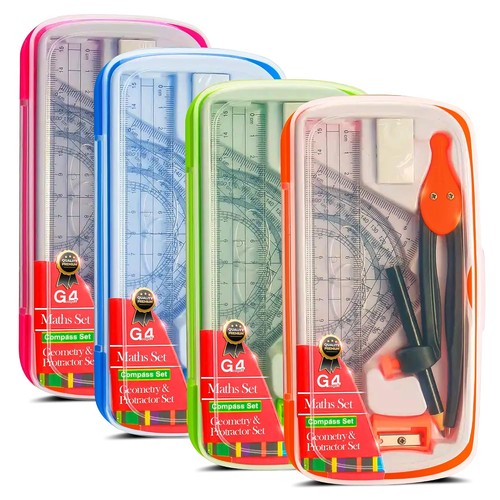 Piece maths geometry set - maths,