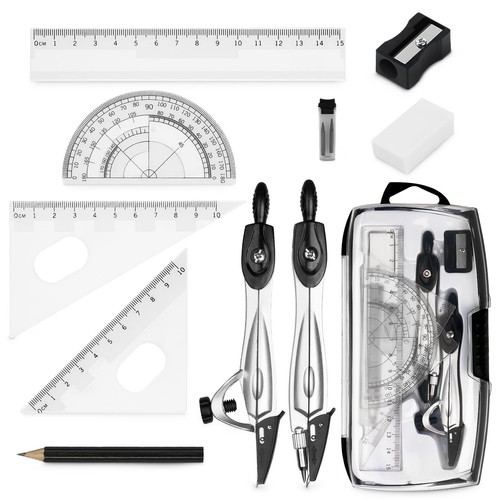 10pcs maths set protractor and - maths,
