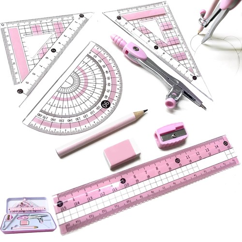 Piece maths set geometry - 8-piece,