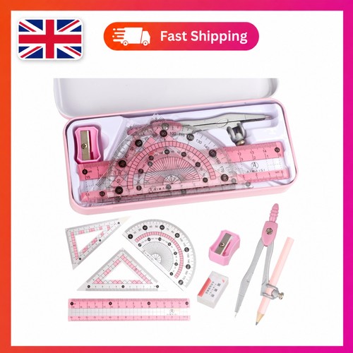 Piece geometry set pink - geometry,