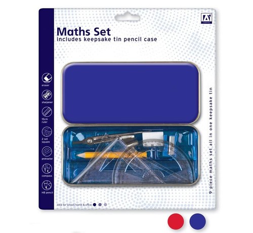 Pcs maths geometry - maths, compass