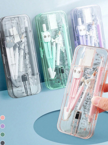 Piece school geometry set - school,