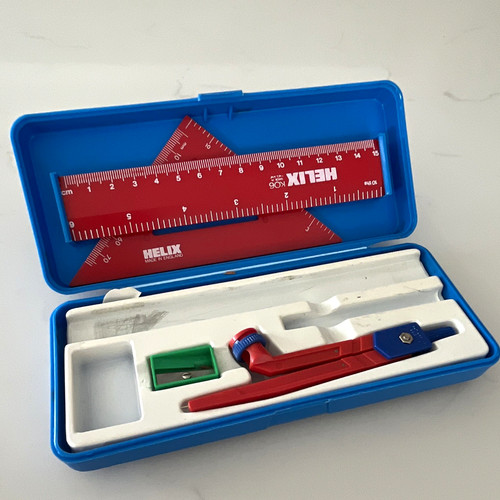 Helix geometry maths - set,, blue