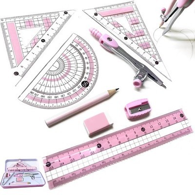 Piece maths set geometry - 8-piece,