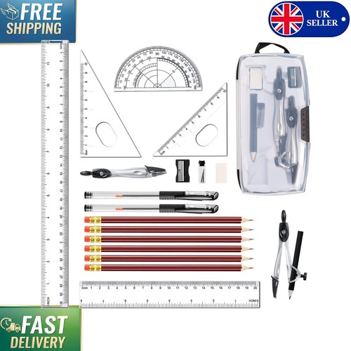 Piece geometry compass set - compass,